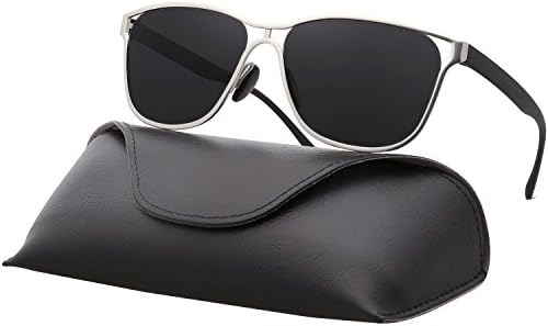 Ray Parker Classic Horn Rimmed Semi Rimless with Polarized Lenses for Men Sunglasses RP6623 RP0975