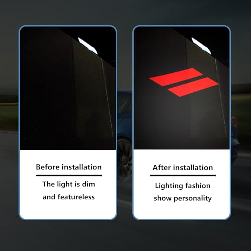 2PCS Non-Fading LED Door Logo Lights Car Accessories HD miniatura 3