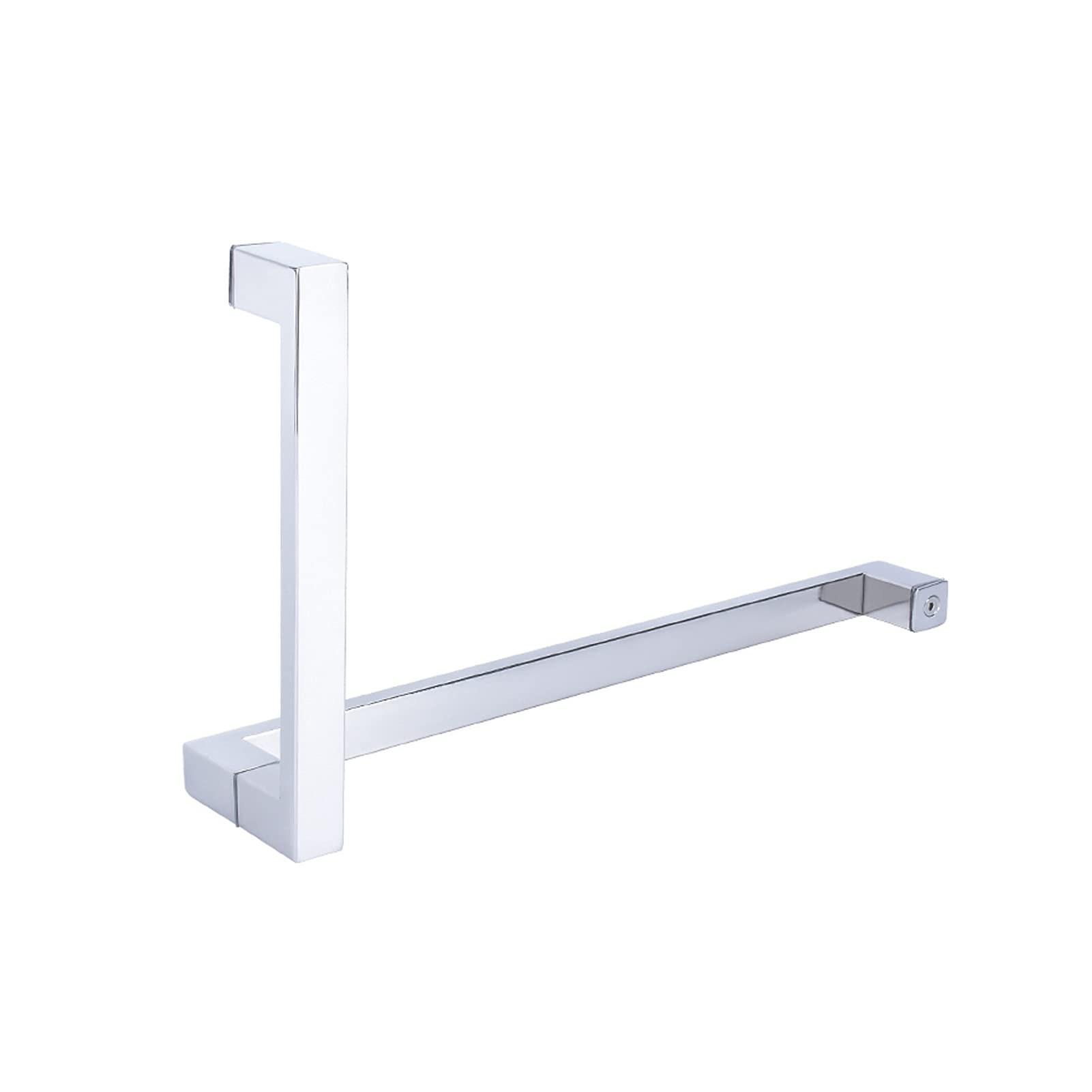 Poignée porte en verre push-pull inox poli pour douche 425mm