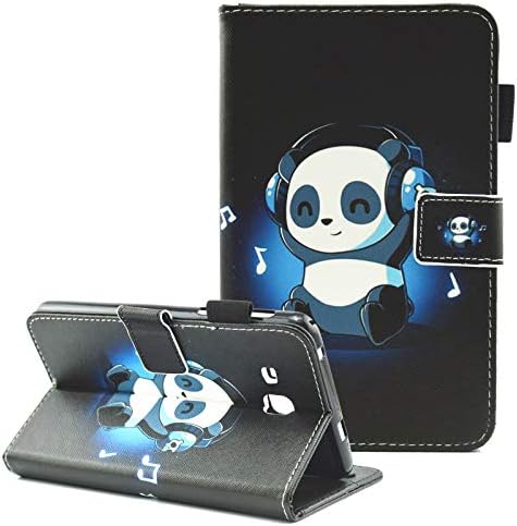 Samsung Galaxy Tab A 7.0 Case, SM-T280 Case, Galaxy Tab A 7.0" 2016 Case, Fvimi Folio Flip PU Leather Wallet Stand Cover for Samsung Galaxy Tab A 7.0 Inch Tablet 2016 Release, Music Panda