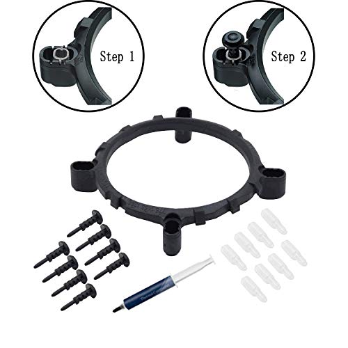 UpHere 4 Heatpipes Ventola per CPU con Ventola da