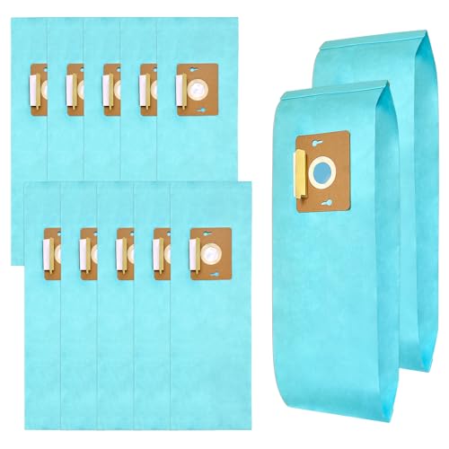 Image of 12 Pack Type F Vacuum Bags for Riccar Supralite R10E, Rsl1, Rsl1a, Ral1ac, Rsl2, Rsl3, Rsl3c, Rsl4, Rsl5, Rsl5c & Simplicity Freedom F3600, F3500, F3400, F3300, SF1 Uprights #Part RFH6 RSL-6 SFH6