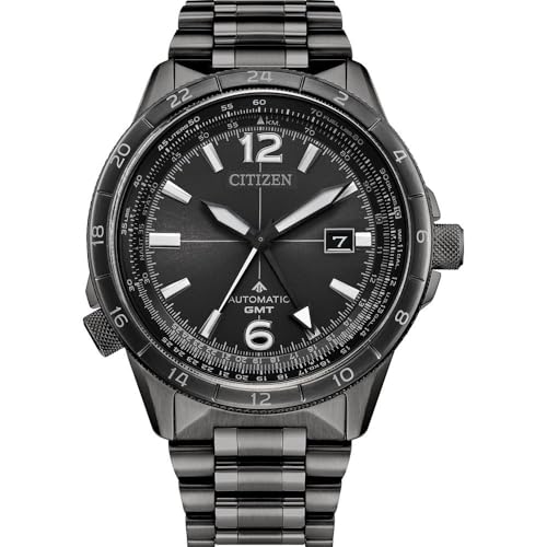 Citizen Herren Analog Automatik Armbanduhr Promaster Air GMT