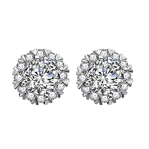 Boucles d'oreilles grenat et argent 925 à porter au quotidien