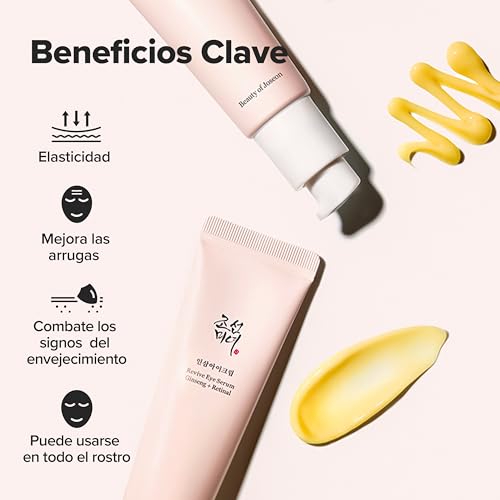 Beauty of Joseon Suero Revive Para Ojos Con Niacinamida Retiniana. Corrector De Bolsas, Líneas De Expresión, Ojeras Y Arrugas. Cuidado De La Piel Coreano. 30 Ml, 1 Onza Líquida. - imagen 5