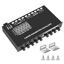 Allowed CD and Aux (2 channel) input with gain knob to adjust aux volume, also a CD & AUX input button could switch flexibly to another mode input. 5 Equalization bands, could be adjustable from -12 to + 12db. The Subwoofer frequency is in 30Hz to 12...