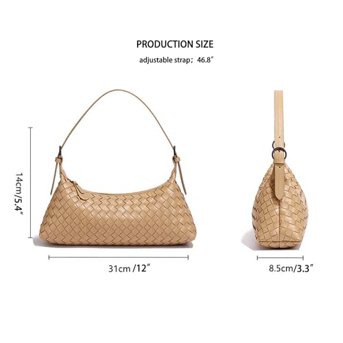 Trendy Women's Woven Tote Bags, Small Crossbody Handbags, Leather Hobo, Shoulder Bags4
