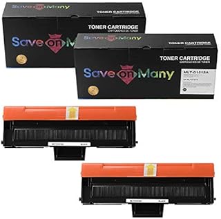 2 Pack Save on Many Compatible Samsung MLT-D101S / MLT101S / MLT D101S / MLTD101S / D101S Black BK MLT-D101L MLT-101L MLTD101L D101L Toner Cartidges for ML-2160 ML-2165 ML-2165W SCX-3400 SCX-3400F SCX-3400FW SCX-3405FW SCX-3405W SF-760P ~ 1500 Pages Yield