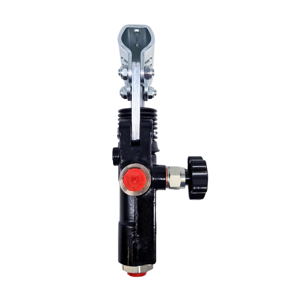 Inline 20cc Einfachwirkende Hydraulik-Handpumpe, für einfachwirkenden Zylinder, Wandbefestigung, Pumpe inklusive Entriegelungshandknopf, ohne Überdruckventil.