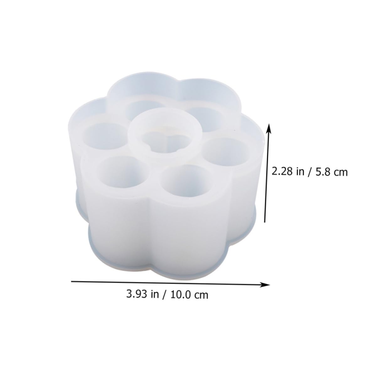 STOBOK 3pezzi Mold Silicone Per Rossetti Stampo Diy Per Portarotolo Resina Epoxy Scomparti Facile Da Sformare e Riutilizzabile Per Creazioni Artigianali Uniche