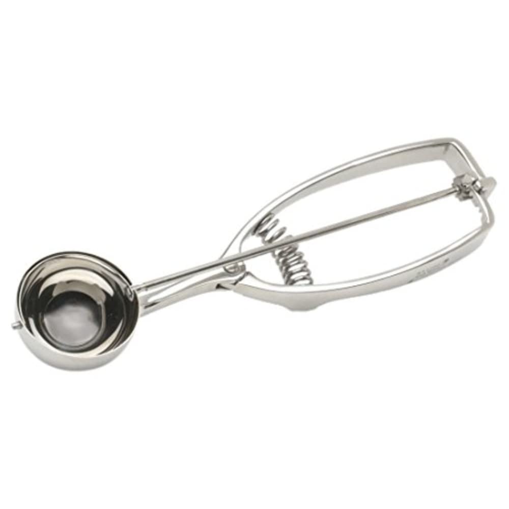 Genware G16 Stainless Steel Ice Cream Portioner with Spring Loaded Handle, 16 Size