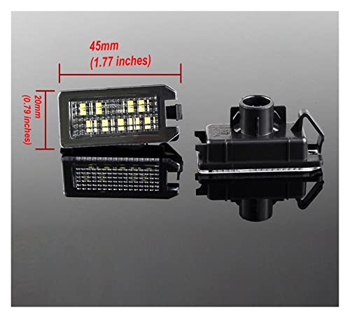 Luz para matrícula LED compatible con Grand Cherokee y Viper 4