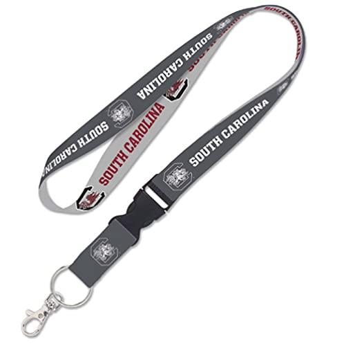 Lanyard South Carolina Gamecocks gris idéal pour le bureau, les stades et l'université