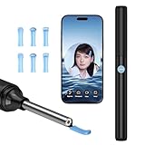 耳かき カメラ 3.5mm極細レンズ 1080P耳かき カメラ付き IP67防水 光る耳かき LEDライト付き 温度制御 イヤースコープ 耳垢除去 iphone&Android対応 録画 写真 ワイヤレス WIFI接続 Type-C充電式