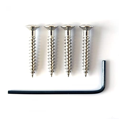 Wilkinson WTB Ponte Telecaster Guitarra Vintage com 3 Carrinhos em Latão para Estilo Tele, Cromado