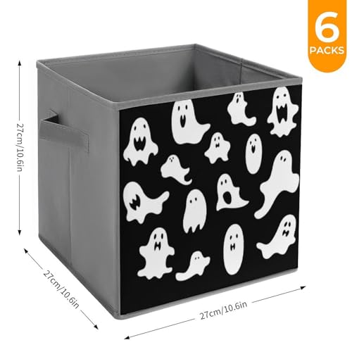 Boîte de rangement combinée grand volume pliable avec motifs imprimés gothiques - 3