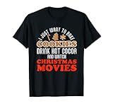 Este divertido diseño de Navidad es perfecto para cualquier persona que ama ver películas en Navidad. Este divertido diseño de cacao y hornear es ideal si solo quieres beber cacao caliente y ver películas de Navidad.