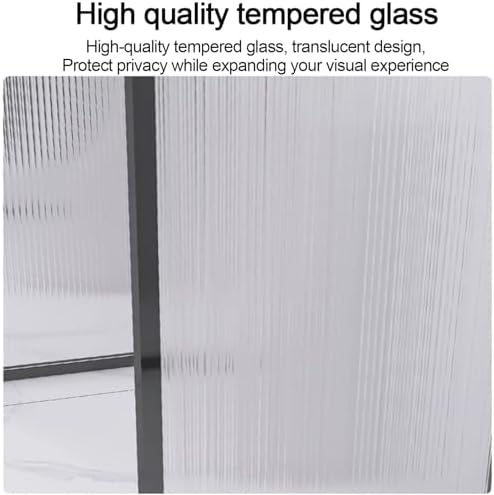 Men's Urinal Screen - Wall-Mounted Privacy Divider for Hotel Bathrooms Portable Black Room Partition 180x40cm - Ideal for Public Restrooms and Spaces