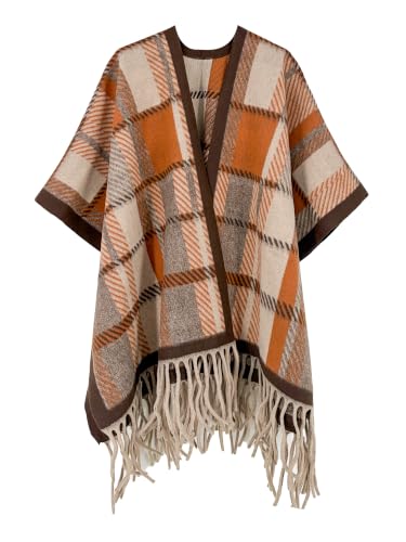 Image of Breezy Lane Shawl Wraps for Women Ponchos Ruana Wraps Cardigan