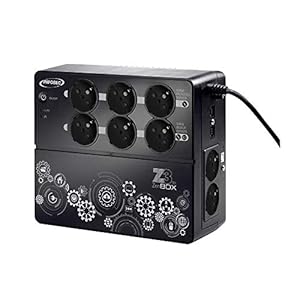 Onduleur Z3 ZenBox EX 1000 VA, 4 prises secourues, 4 prises protégées