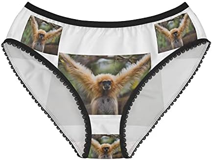 Gibbon Panties, Gibbon Underwear, Briefs, Cotton Briefs, Funny Underwear, Panties For Women