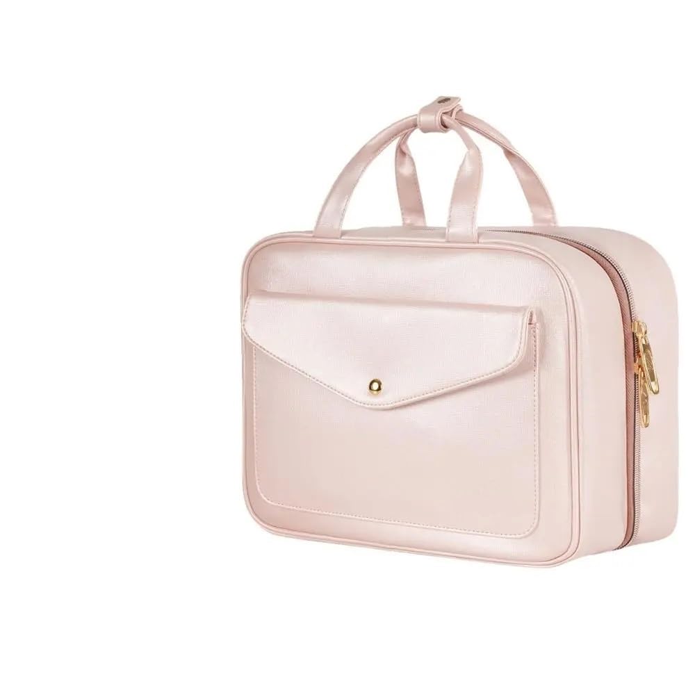 Wielofunkcyjna kosmetyczka Podróżna kosmetyczka wisząca organizer na kosmetyki wielokolorowy(Pink)