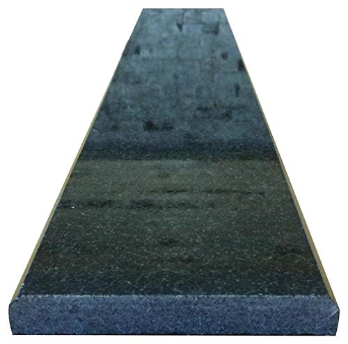 Tenedos Absolute Black Granite Threshold (Marble Saddle) Polished, Maintenance Free, Stain Resistant - (6" X 36") #TOP4