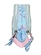 safta Frozen Ice Magic Doppelmäppchen für Kinder, ideal für Kinder im Schulalter, bequem und vielseitig, Qualität und Widerstandsfähigkeit, 21 x 6 x 8 cm, hellblau, M, Casual