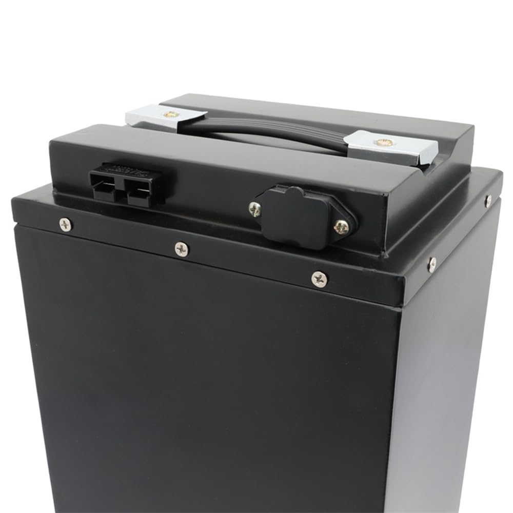 48 V 60 V 72 V 20 Ah 32 Ah 40 Ah 60 Ah Motorradbatterie 48 V 60 V 72 V Lithium-Li-Ionen-Akku mit Ladegerät für 0–4500 W Moped-Dreirad-Rollermotor