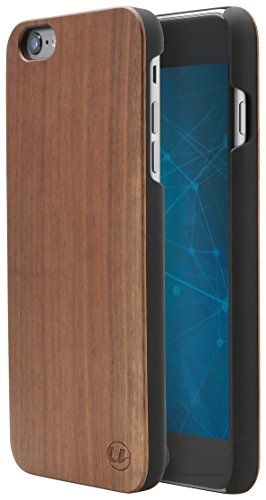 Ultratec Funda protectora para iPhone 6 Plus y 6s Plus con madera natural de nogal