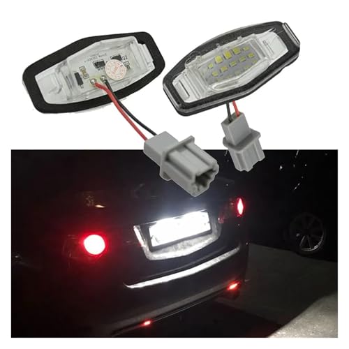 Luz LED para placa matrícula de coche Acura MDX RDX 2013-2018 6