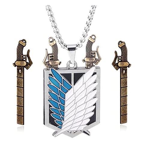 FunBoat AOT Wings of Freedom Pendant Necklace Cover