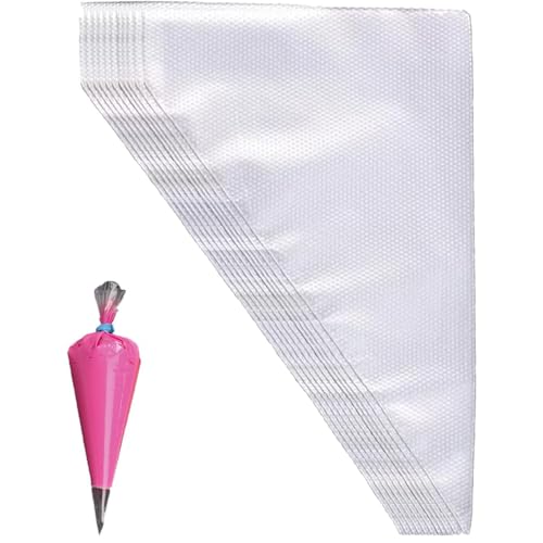 100 pcs Pastry Piping Bags Disposable Piping Decorating Bags Icing Piping Pastry Bags for Frosting Decorating Cake Cupcake Cookie