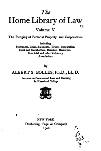 The Home Library of Law - Vol. V