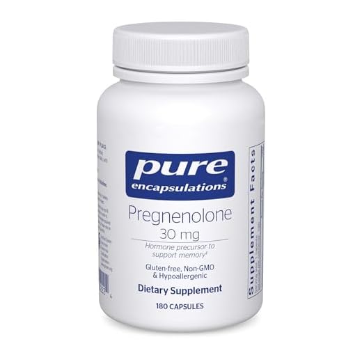 Pure Encapsulations Pregnenolone 30 mg | Supplement to Support The Immune System, Memory, and Hormone Balance* | 180 Capsules