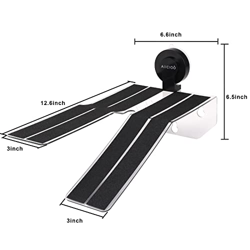 AIICIOO Acrylic 3 in 1 Turtle Dock with Ramp & Diving Platform, Deluxe ...