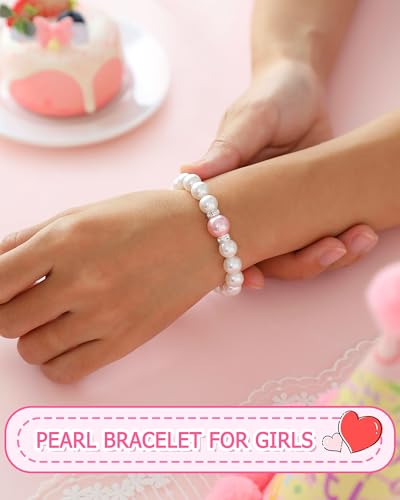 UPROMI First Birthday Gifts Pearl Bracelet2