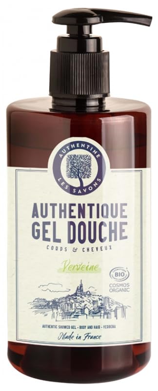 Shower Gel Body & Hair Verbena Organic 1 L