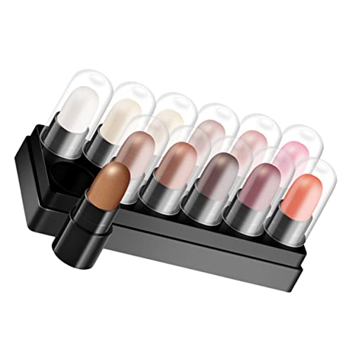 VALICLUD 12Piezas Paleta De Colores Ojos De Maquillaje Suave y Herramienta De Maquillaje Para Ojos Para Looks y Coloridos