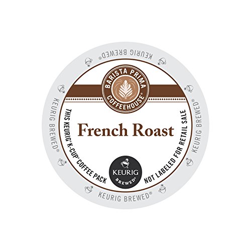 Barista Prima Coffee House French Roast Darkest Roast Coffee 24 K-Cups 96 count