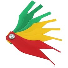 IHOTDER 8PCS Brake Pad Measuring Tool,Color Coded Brake Pad Gauge with Metric & SAE Size,Durable Nylon Brake Pad Thickness Gauge Automotive Tool for Quickly Measure Disc & Drum Brake Pad