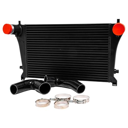 Tepilauda Automotive Replacement Engine Turbocharger Intercoolers Turbo Intercooler & Hose Kit For Audi A3 S3 VW Golf GTI R MK7 EA888 1.8T 2.0T TSI