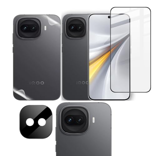 Image of FabeKee /Tempered Glass Screen Protector Compatible for iQOO 15R | Front And Back Screen Guard With camera lens protector