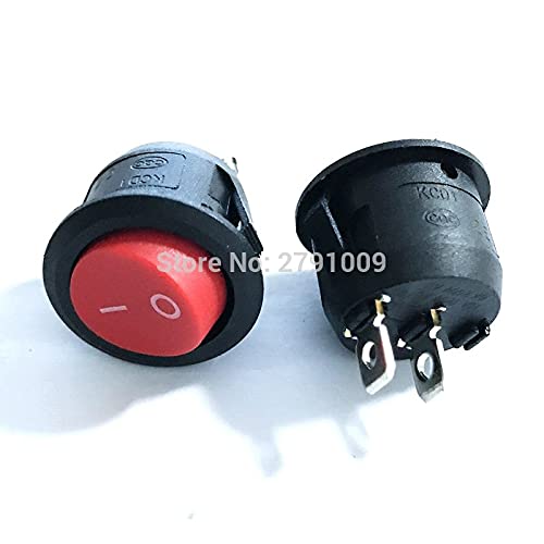 Interrupteur à bascule rond 20mm finitions soignées pour intégration propre - 3