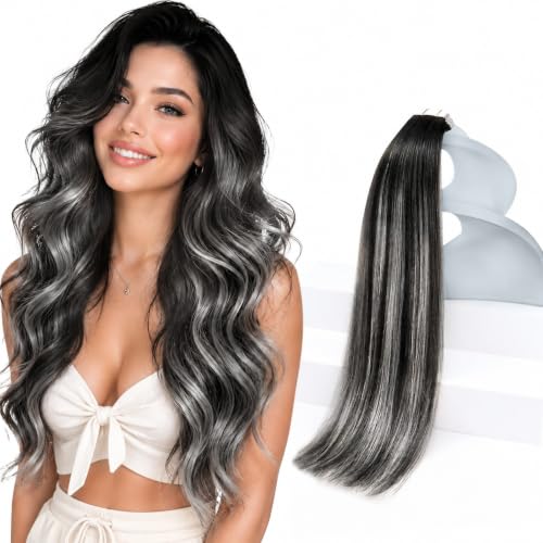 Image of Sunny Hair Ombre Tape in Hair Extensions Human Hair 20Pcs Seamless