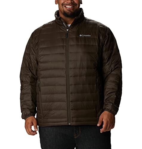 Columbia Men's Voodoo Falls 590 Turbodown Jacket, Cordovan, 3X Tall