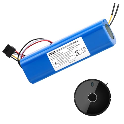 Beefix 6700mAh Batería de Repuesto para Conga 4090 4490 4590 4690 14,4V Li-Ion Batería Aspiradora Robótica