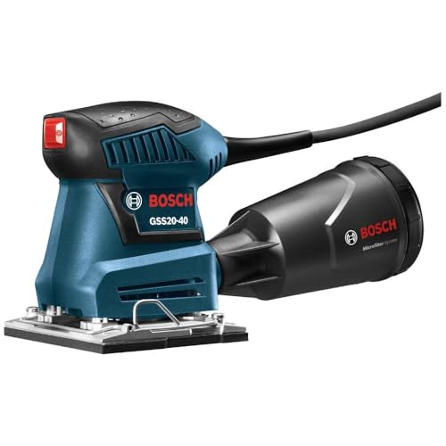 BOSCH GSS20-40 Orbital Finishing Sander 1/4-Sheet
