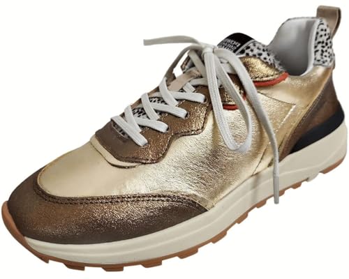 Femme Basket Mode Basse Platine en cuir rétro Shelter Ret030