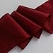 iEventStar Satin Chair Sashes Chair Bow Bows Tie Back Chairs Decoration Wedding Banquet Party (10, Burgundy)